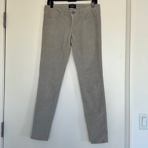 American Eagle Gray Corduroy Jeans